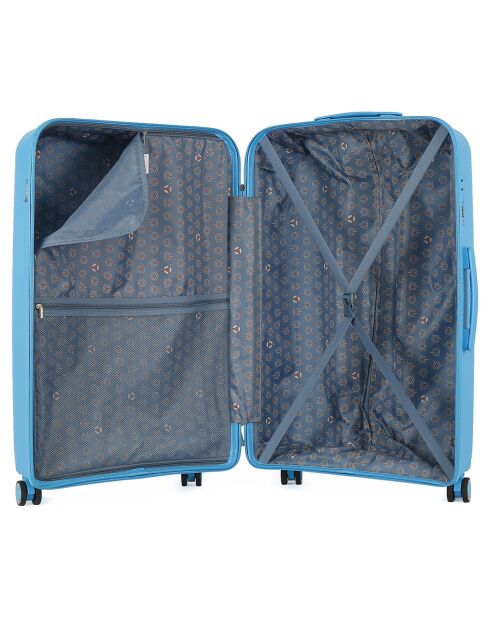 Maleta Long Stay 4 ruedas individuales 75 cm Phenix turquesa