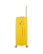 Valise Long Séjour 4 roues simples 75 cm Phenix jaune