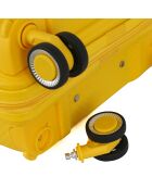 Valise Long Séjour 4 roues simples 75 cm Phenix jaune