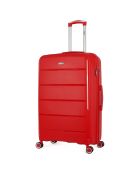 Valigia Long Stay 4 ruote singole 75 cm Phenix rossa