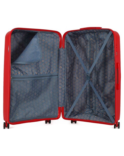 Valigia Long Stay 4 ruote singole 75 cm Phenix rossa