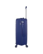 Valise Moyen Séjour 4 roues simples 65 cm Phenix bleu marine