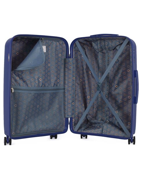 Maleta Medium Stay 4 ruedas individuales 65 cm Phenix azul marino