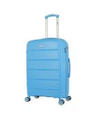 Valigia Medium Stay 4 ruote singole 65 cm Phenix turchese