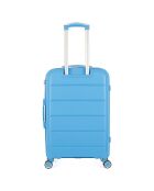 Valigia Medium Stay 4 ruote singole 65 cm Phenix turchese