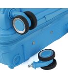 Valigia Medium Stay 4 ruote singole 65 cm Phenix turchese