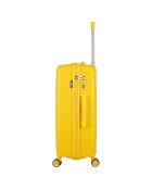 Valigia Medium Stay 4 ruote singole 65 cm Phenix gialla
