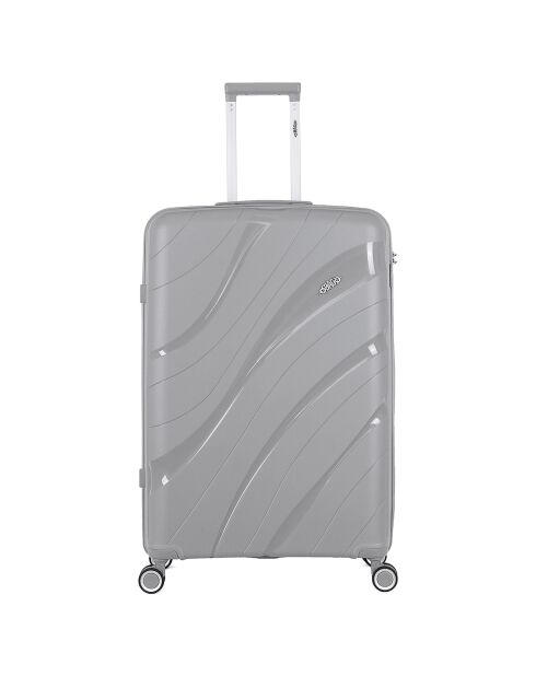 Valigia Long Stay 4 ruote singole 75 cm Perseus grigia