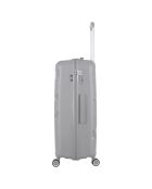 Valigia Long Stay 4 ruote singole 75 cm Perseus grigia