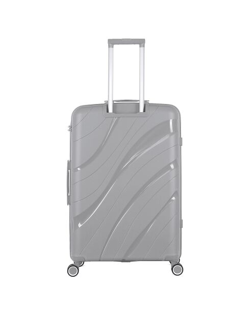 Valigia Long Stay 4 ruote singole 75 cm Perseus grigia