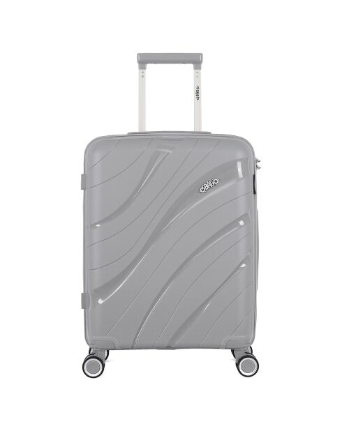 Kabinenkoffer 4 Einzelräder 56 cm Perseus grau