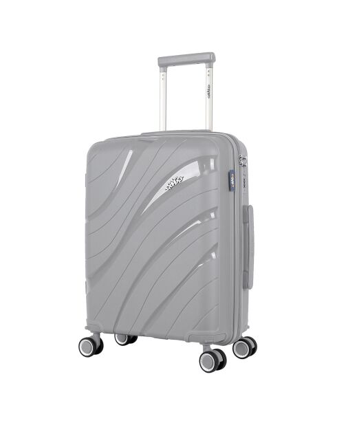 Kabinenkoffer 4 Einzelräder 56 cm Perseus grau