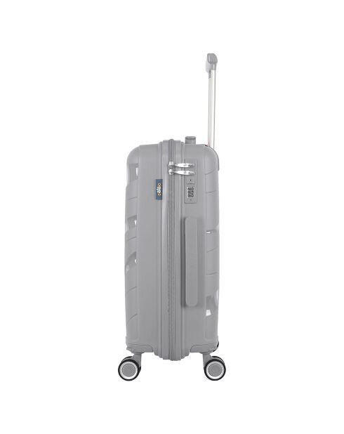 Kabinenkoffer 4 Einzelräder 56 cm Perseus grau