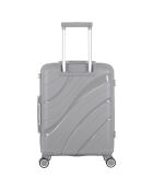 Kabinenkoffer 4 Einzelräder 56 cm Perseus grau