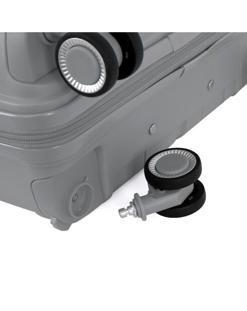 Kabinenkoffer 4 Einzelräder 56 cm Perseus grau