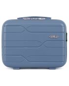 Mobile da bagno grande Pegase-W blu grigio - 26x35x16 cm