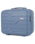 Mobile da bagno grande Pegase-W blu grigio - 26x35x16 cm
