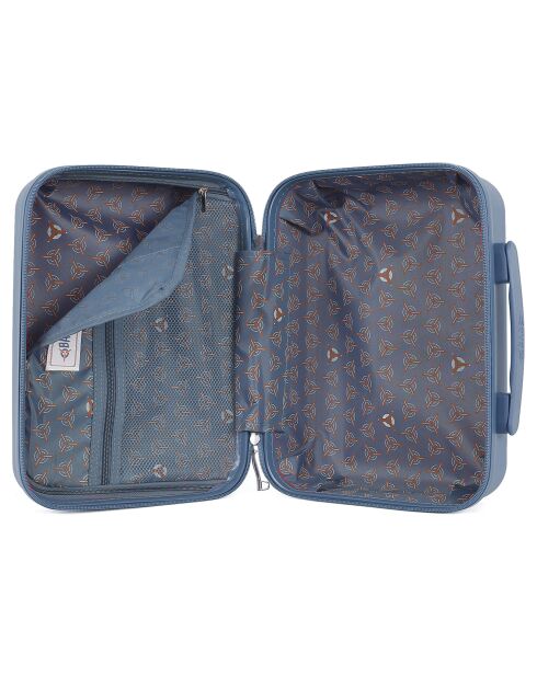 Mobile da bagno grande Pegase-W blu grigio - 26x35x16 cm