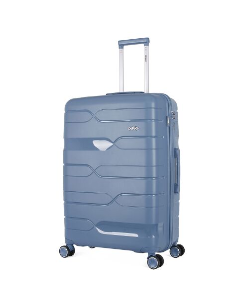 Long Stay Koffer 4 enkele wielen 75 cm Pegase blauwgrijs
