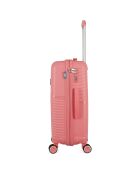 Valigia Medium Stay 4 ruote singole 63 cm Cassiopée rosa