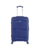 Valise Moyen Séjour 4 roues simples 65 cm Centaure bleu marine