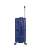 Valise Moyen Séjour 4 roues simples 65 cm Centaure bleu marine