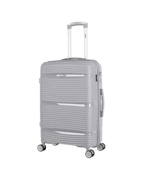 3 Centaure 75/65/56 cm graue 4-Rad-Einzelkoffer