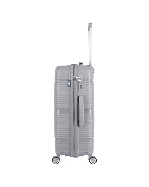 3 Centaure 75/65/56 cm graue 4-Rad-Einzelkoffer