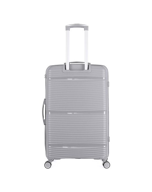 3 Centaure 75/65/56 cm graue 4-Rad-Einzelkoffer