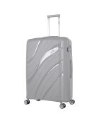 3 Einzelkoffer mit 4 Rädern Perseus 75/65/56 cm grau