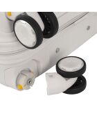 Valigia Long Stay 4 ruote semplici 73 cm Cassiopée bianca