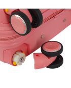 Valigia Medium Stay 4 ruote singole 63 cm Cassiopée rosa