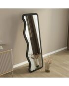 Miroir Asel noir - 50x160x2.2 cm