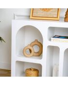 Console Lesa blanche - 80x74x35 cm