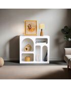 Console Lesa blanche - 80x74x35 cm