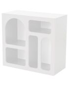 Console Lesa blanche - 80x74x35 cm