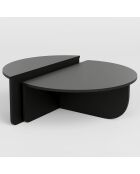 Table basse Podium noire