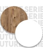Table basse FR14-AW pin atlantique/blanc - 90x28.6x60 cm