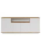 Buffet FR15-AW pin atlantique/blanc - 180x75x44.5 cm