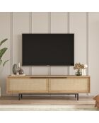 Meuble TV ON1-SU noyer/chêne - 160x45.1x35.5 cm
