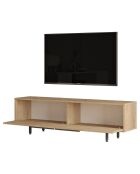 Meuble TV ON1-SU noyer/chêne - 160x45.1x35.5 cm