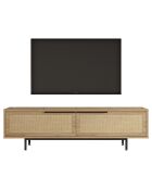 Meuble TV ON1-SU noyer/chêne - 160x45.1x35.5 cm