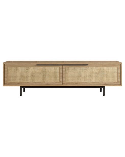 Meuble TV ON1-SU noyer/chêne - 160x45.1x35.5 cm