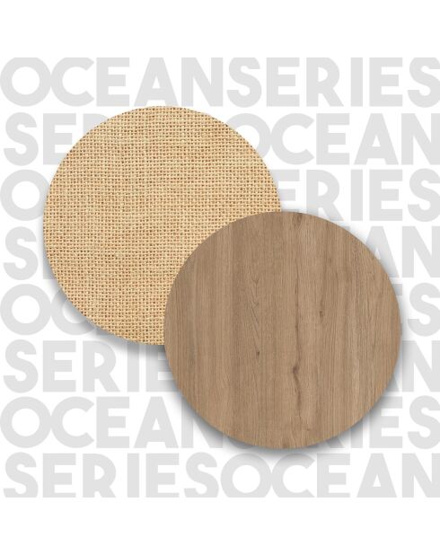 Porta TV ON1-SU in noce/rovere - 160x45,1x35,5 cm