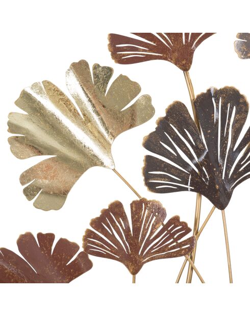 Décoration Murale en Métal Windy multicolore - 69.5x5.5x92 cm