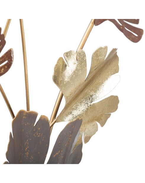 Décoration Murale en Métal Windy multicolore - 69.5x5.5x92 cm