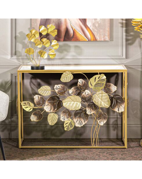 Console Leavy  multicolore - 108x36.8x80 cm
