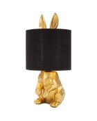 Lampe de Table Rabbit doré/noir - Ø 20x43 cm