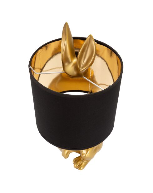 Lampe de Table Rabbit doré/noir - Ø 20x43 cm