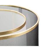 Levels Tafellamp zwart/goud - Ø 25x48 cm